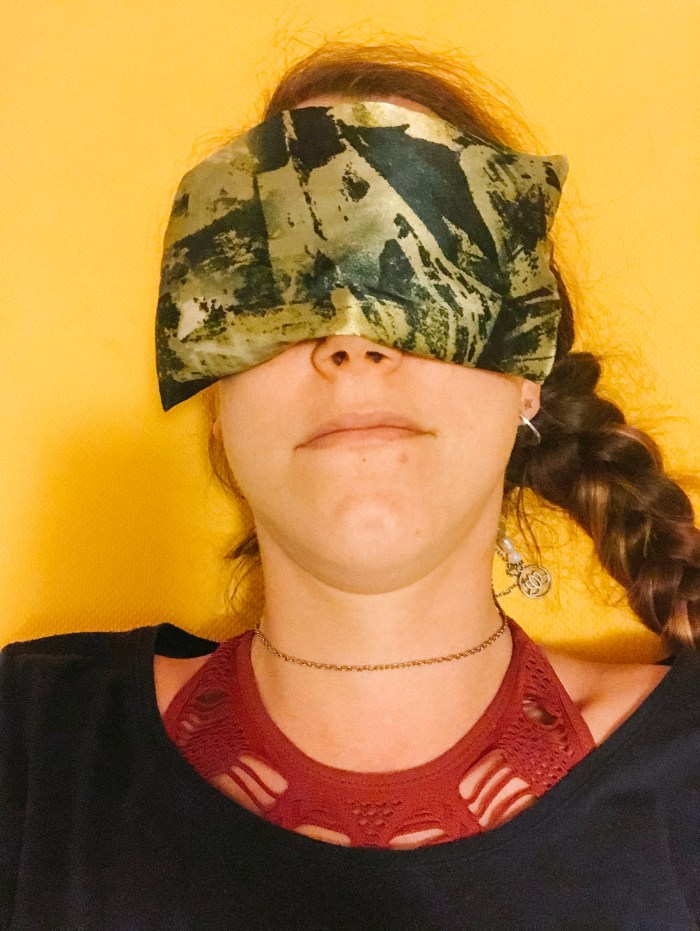 yoga eye pillow handmade eye mask lavender pillow