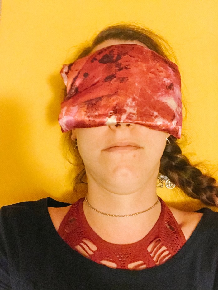 yoga eye pillow handmade eye mask lavender pillow