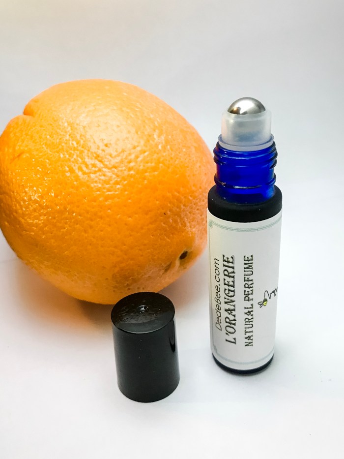 roll on handmade natural perfume aromatherapy with patchouli orange essential oil